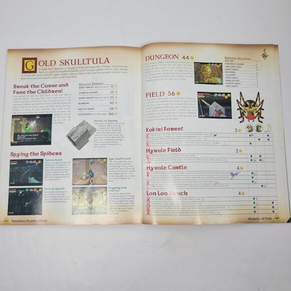 The Legend Of Zelda Ocarina Of Time Official Nintendo Players Guide Vintage 1998 - Picture 7 of 11